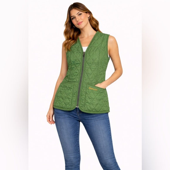 Barbour Jackets & Blazers - Barbour Olive Quilted Gilet